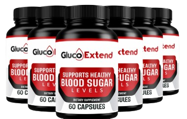 "Gluco Extend natural supplement for blood sugar control and energy support"