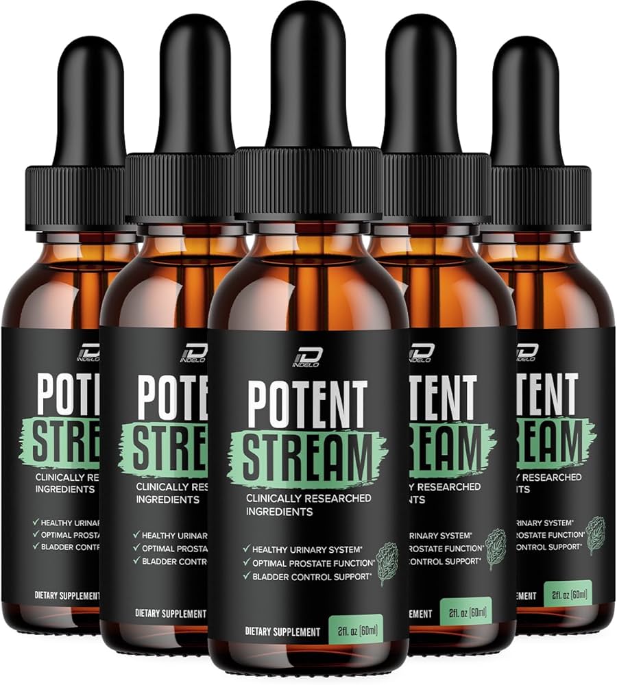 "PotentStream is a natural, non-GMO supplement designed to support prostate health and improve urinary function."