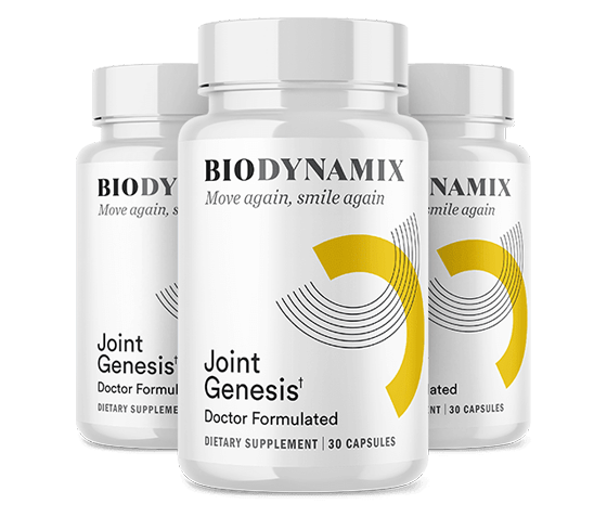 "Regain mobility and live pain-free with Joint Genesis."