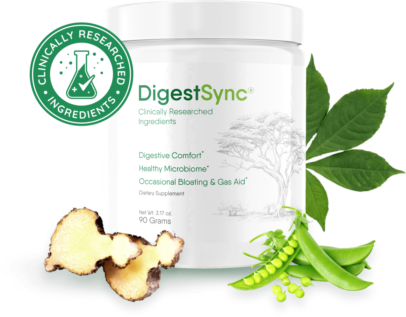 "Give your body the digestive balance it deserves with DigestSync – the natural solution for healthy digestion and discomfort-free comfort."