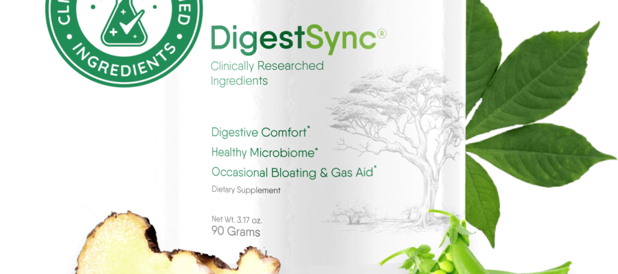 "Give your body the digestive balance it deserves with DigestSync – the natural solution for healthy digestion and discomfort-free comfort."