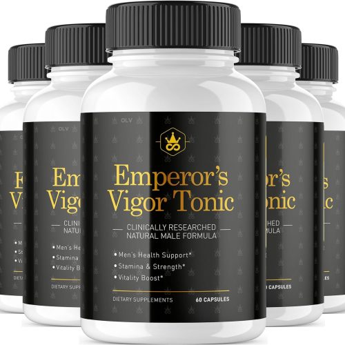 "Boost your virility with Emperor's Vigor Tonic, the natural solution that enhances libido and promotes energy and vitality."