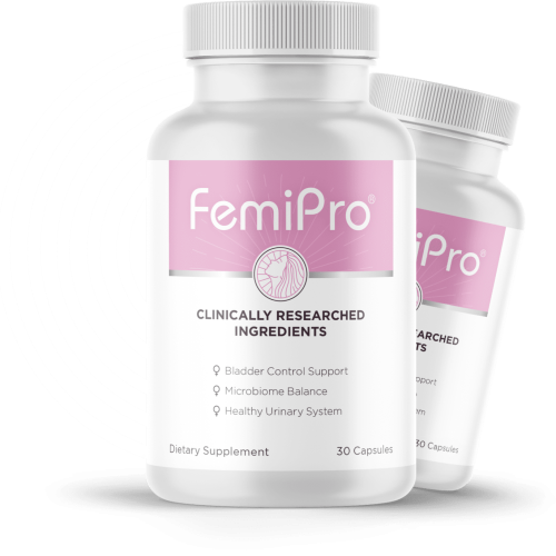 "Restore balance and support your urinary health with FemiPro – nature's solution to bladder health."