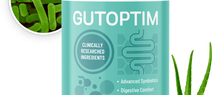 "Improve your digestive health with GutOptim – the perfect blend of natural ingredients for a healthier, more comfortable stomach."