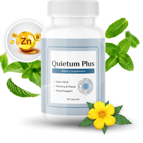 "Restore your hearing health and live with more peace of mind! Quietum Plus, the natural and effective formula to care for your ears."